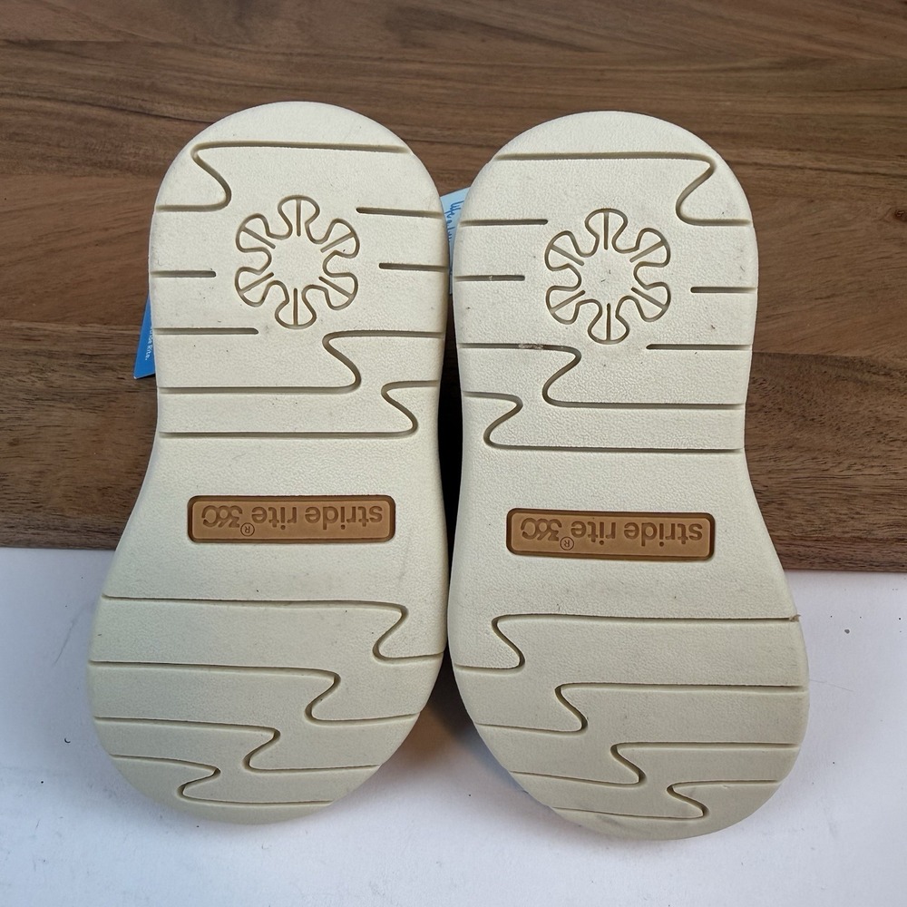New Little Kids Stride Rite Lacey 2.0 Tan Mary Jane Shoes Size 6 C NIB - Picture 7 of 8